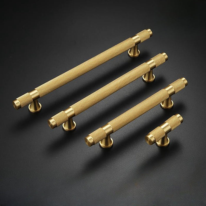 Solid Brass Bar Drawer Cabinet Pulls