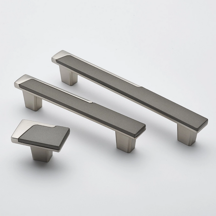 Modern Zinc Alloy Cabinet Handles Drawer Pulls