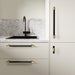 nickel kitchen cabinet handles