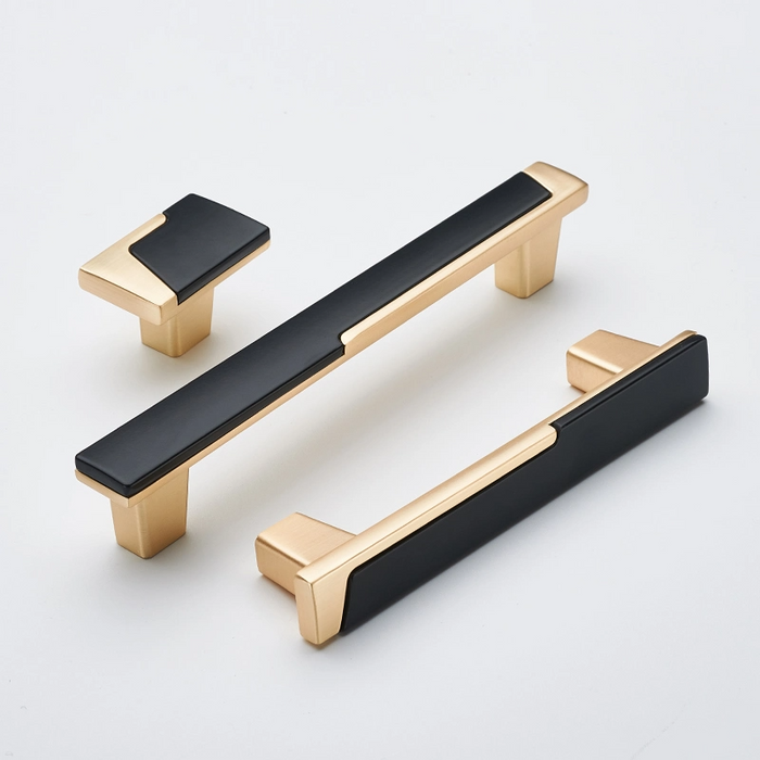 Modern Zinc Alloy Cabinet Handles Drawer Pulls