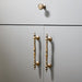 brushed brass hardware