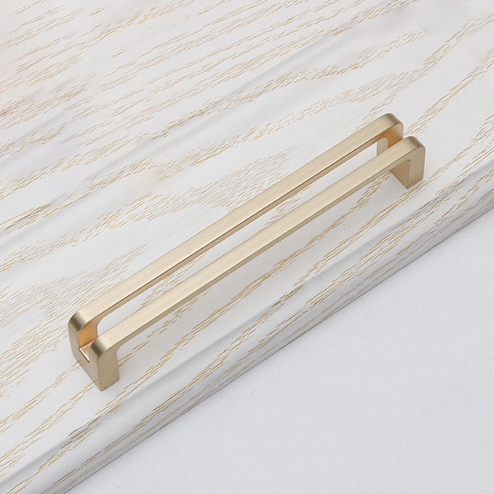 Black Kitchen Handles Zinc Alloy Cabinet Handles