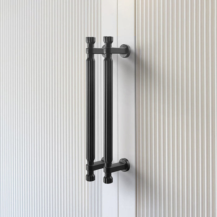 Modern T-Bar Silver Cabinet Handles