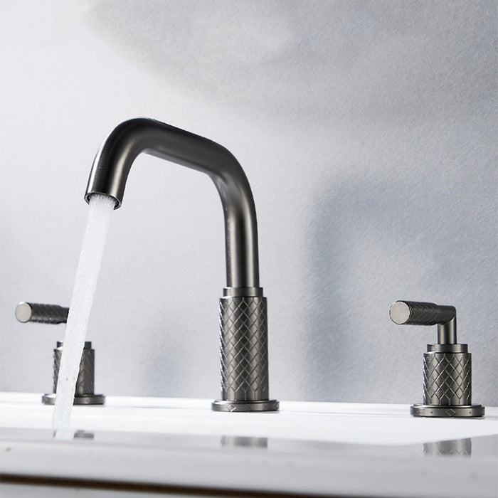 Widespread 2-Handle Bathroom Faucets for Sink 3 Hole