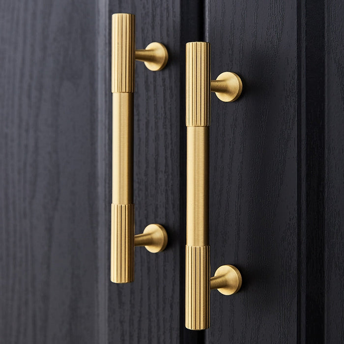 gold cabinet pulls