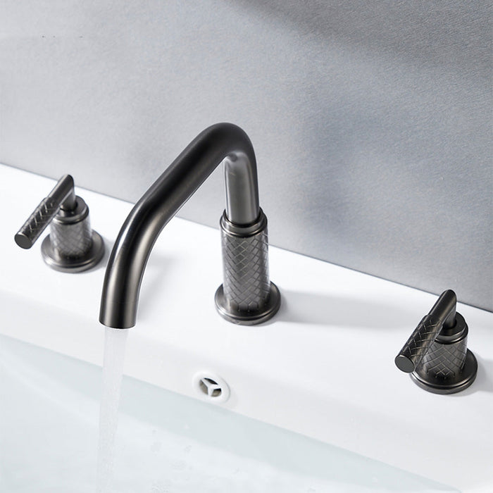 Widespread 2-Handle Bathroom Faucets for Sink 3 Hole