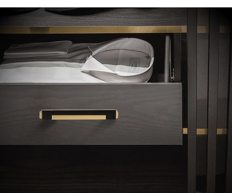 Gold Black White Chrome Drawer Wardrobe Pulls