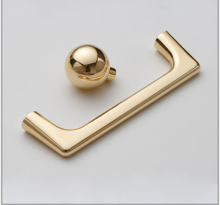 Polished Brass Drawer Pulls Knobs