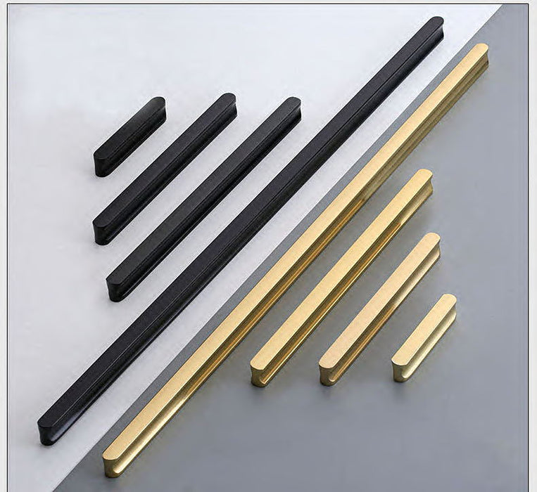 Simple T Round Handles Modern Gold Drawer Pulls Knobs