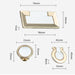 brass cabinet hardware