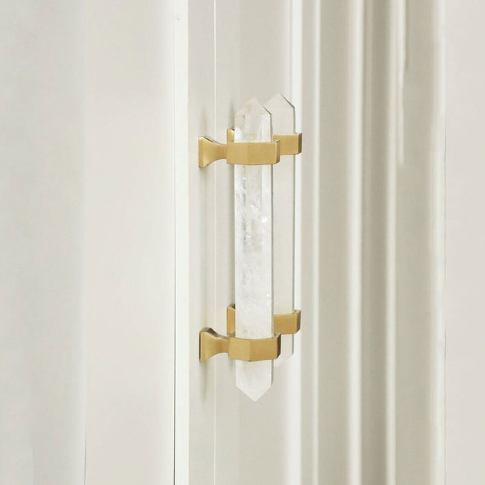 Luxury Natural Crystal Cabinet Handles and Dresser Knobs