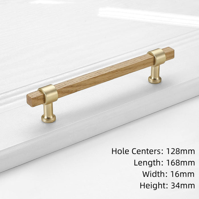 brushed gold cabinet pulls