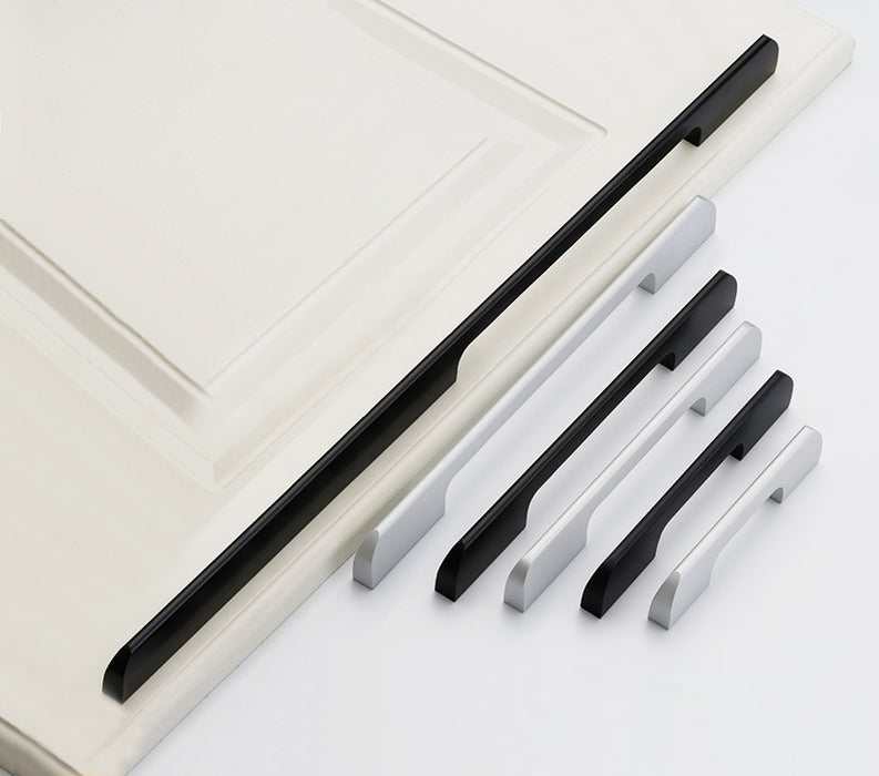 Modern Kitchen Cabinet Pulls Black Drawer Handles