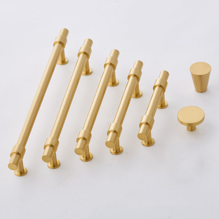 Solid Brass Cabinet Handles Dresser Knob