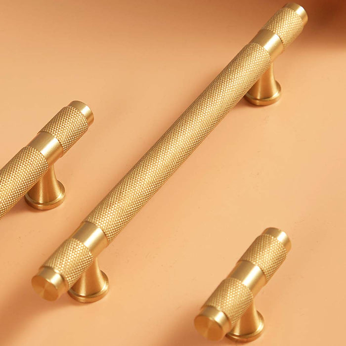 Solid Brass Bar Drawer Cabinet Pulls