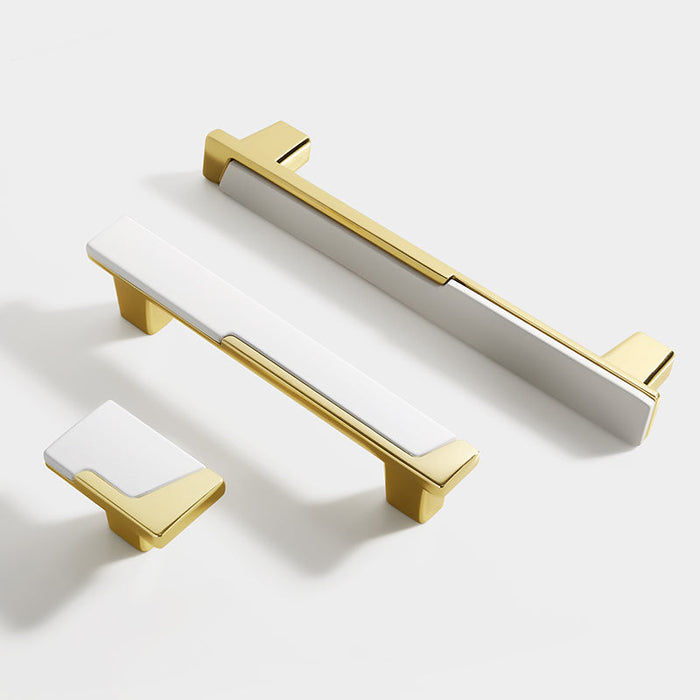 Modern Zinc Alloy Cabinet Handles Drawer Pulls