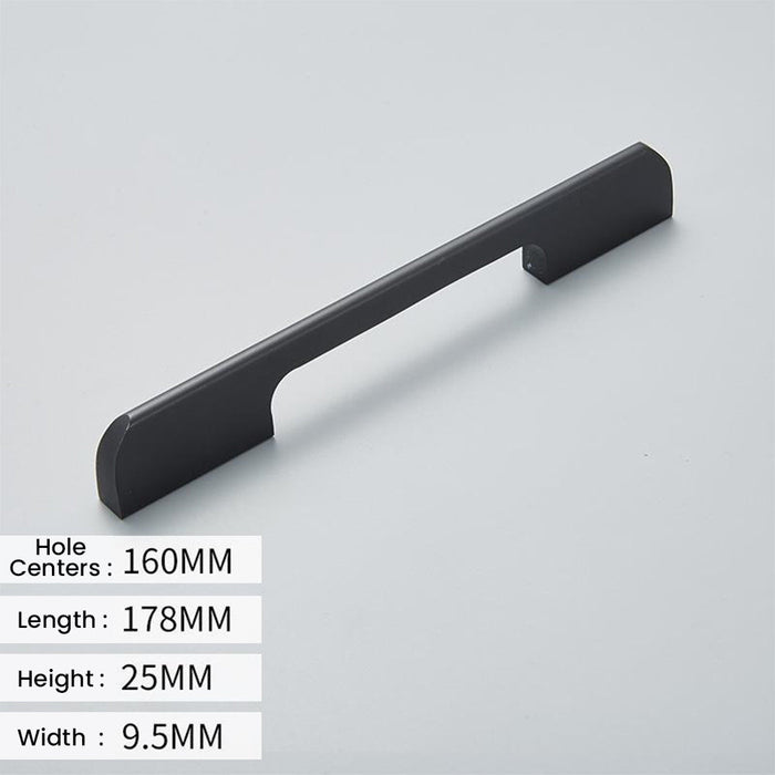 Modern  Aluminum Alloy Long Cabinet Drawer Handles