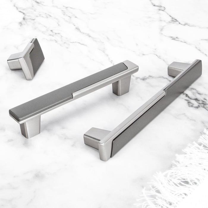 Modern Zinc Alloy Cabinet Handles Drawer Pulls