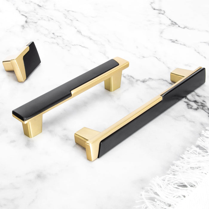 Modern Zinc Alloy Cabinet Handles Drawer Pulls