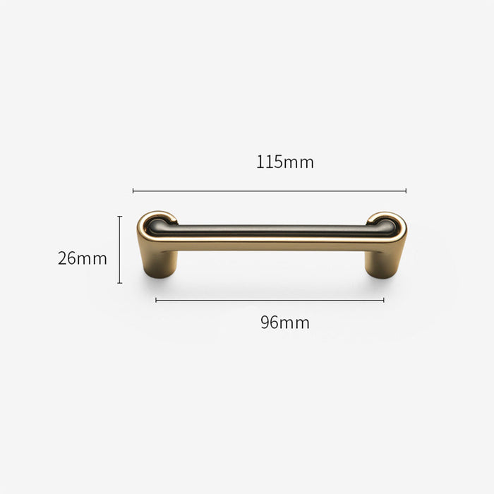 aged brass cabinet hardware