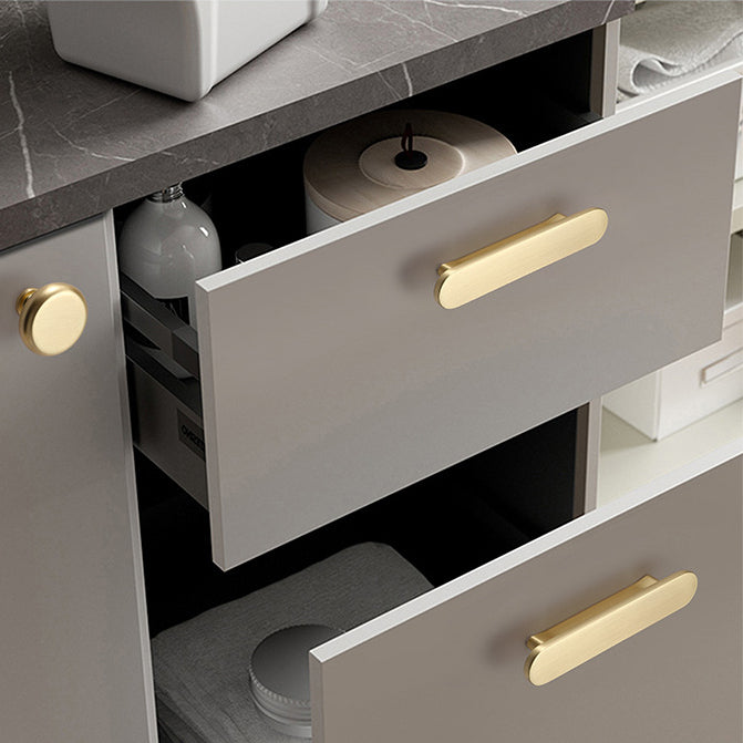 Zinc Alloy Modern Minimalist Cabinet Crawer Pulls