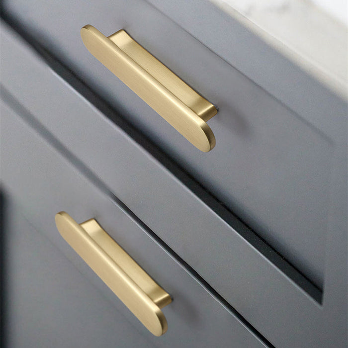 Zinc Alloy Modern Minimalist Cabinet Crawer Pulls