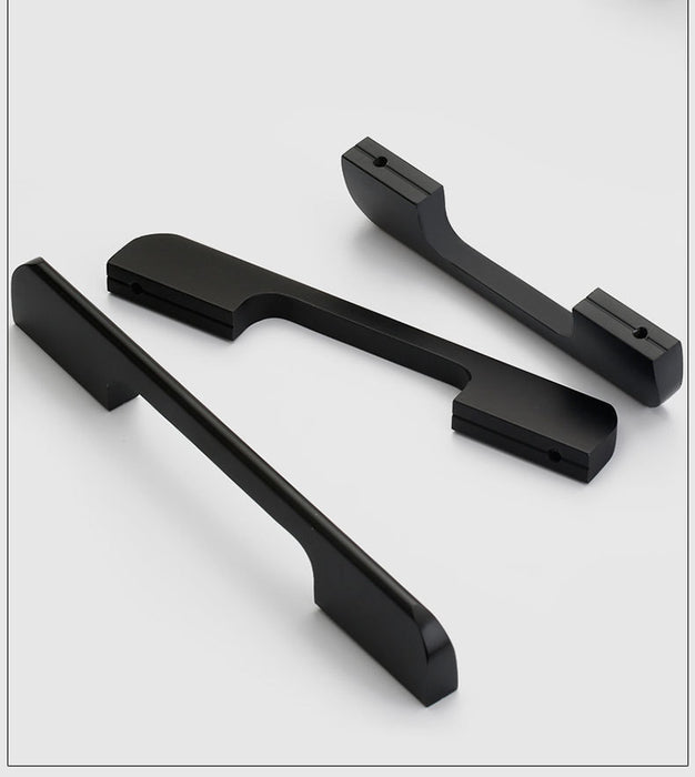 Modern Kitchen Cabinet Pulls Black Drawer Handles