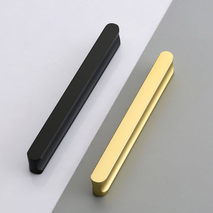 Simple T Round Handles Modern Gold Drawer Pulls Knobs