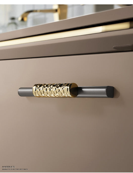 Strip Cabinet Handles Gold Black Cabinet Pulls