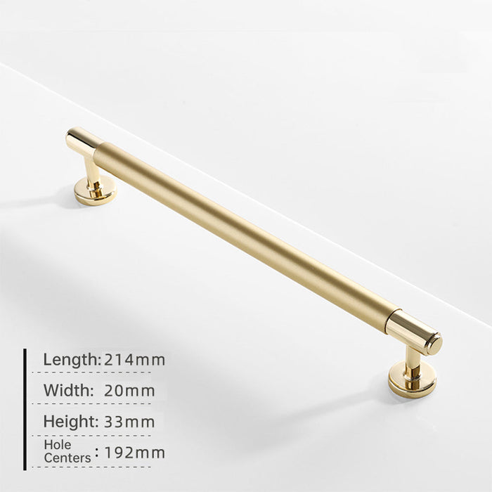 brushed gold cabinet hardware