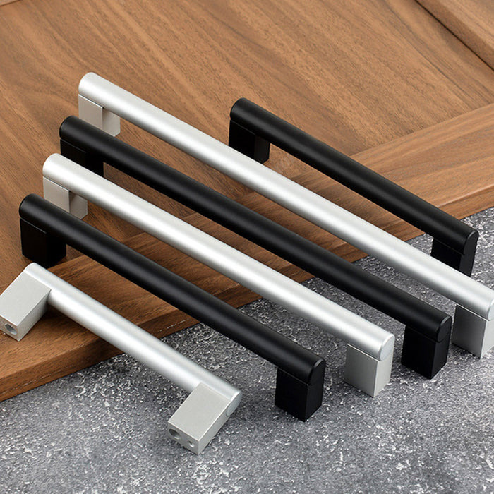 Minimalist Aluminum Alloy Cabinet Handles And Pulls For Kitchen