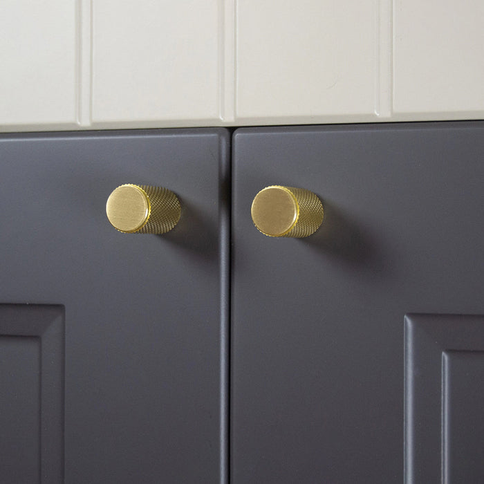 Black Threaded Cabinet Handles