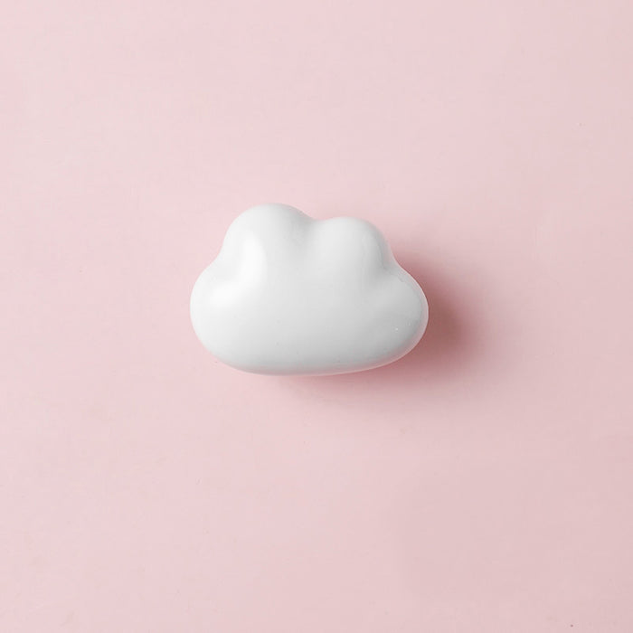 Cute Cloud Shape Ceramic Knobs for Kids Bedroom