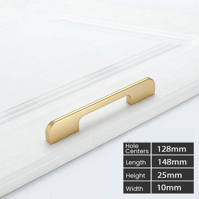 Modern  Aluminum Alloy Long Cabinet Drawer Handles