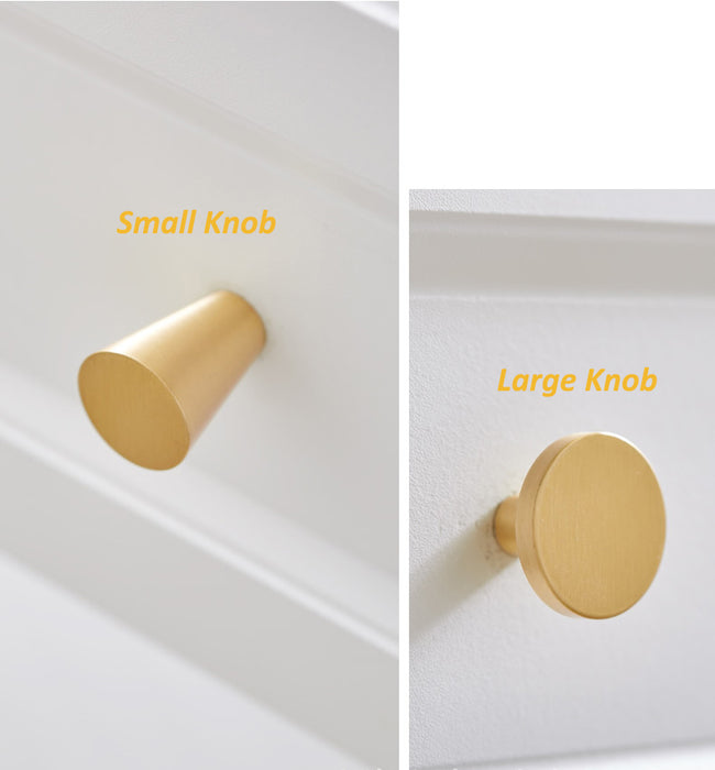 Solid Brass Cabinet Handles Dresser Knob