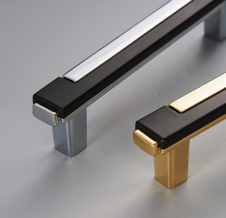 Gold Black White Chrome Drawer Wardrobe Pulls