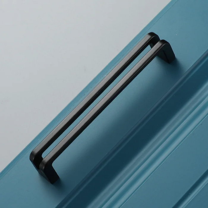 Black Kitchen Handles Zinc Alloy Cabinet Handles