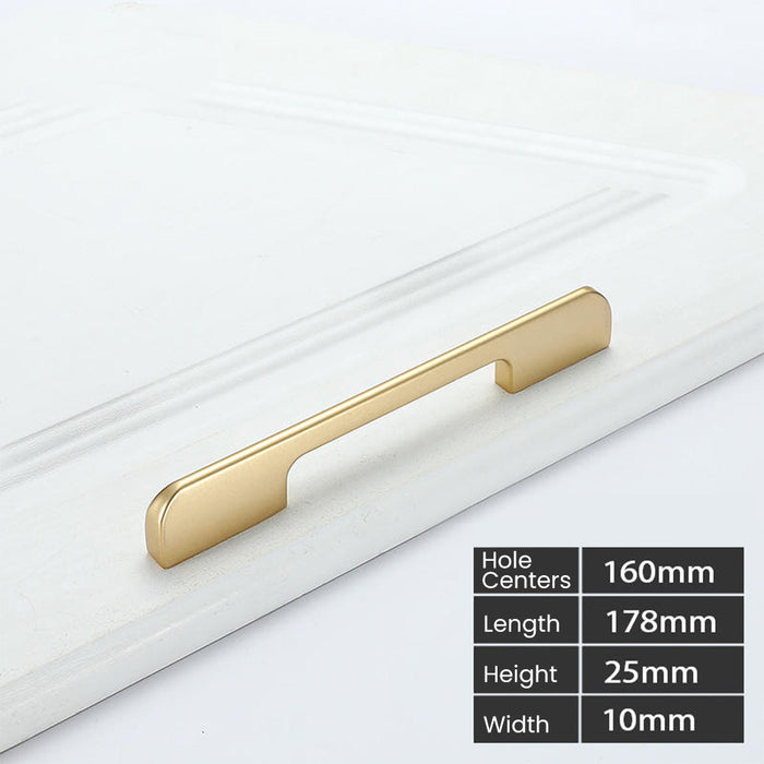 Modern  Aluminum Alloy Long Cabinet Drawer Handles