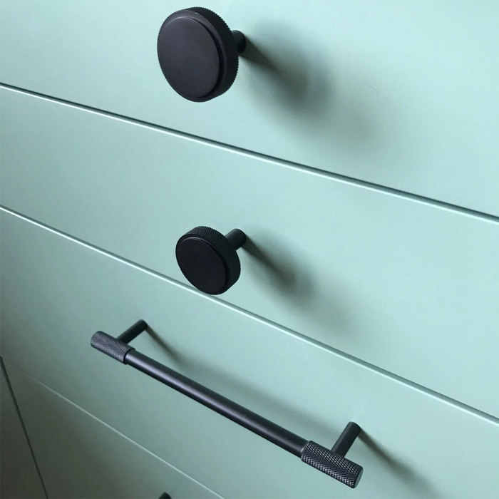 Black Threaded Cabinet Handles