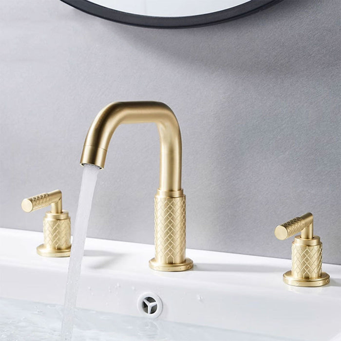 Widespread 2-Handle Bathroom Faucets for Sink 3 Hole