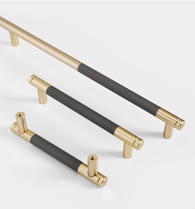 Brushed Gold Nickel Dresser Handles Pulls