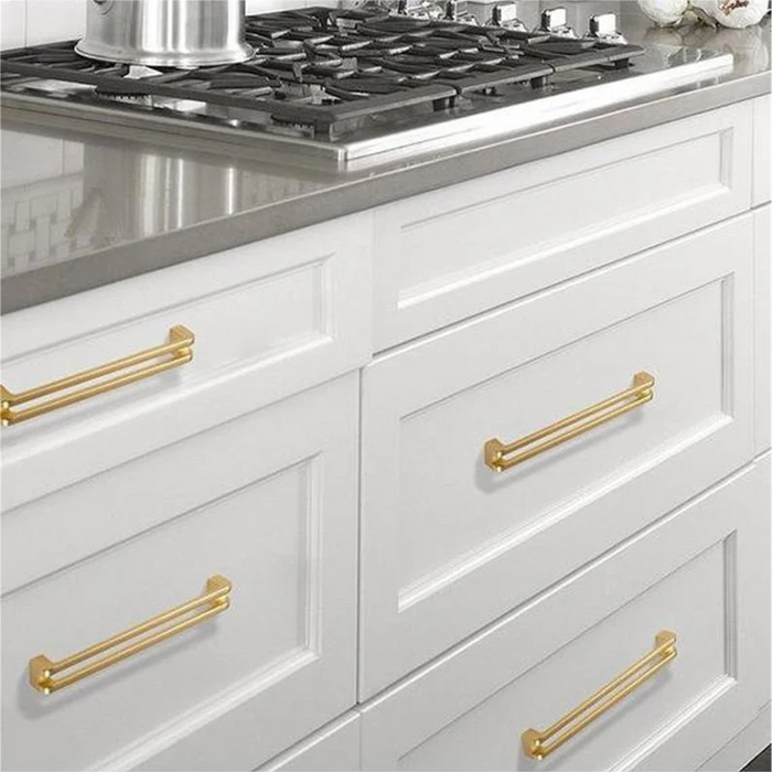 Black Kitchen Handles Zinc Alloy Cabinet Handles