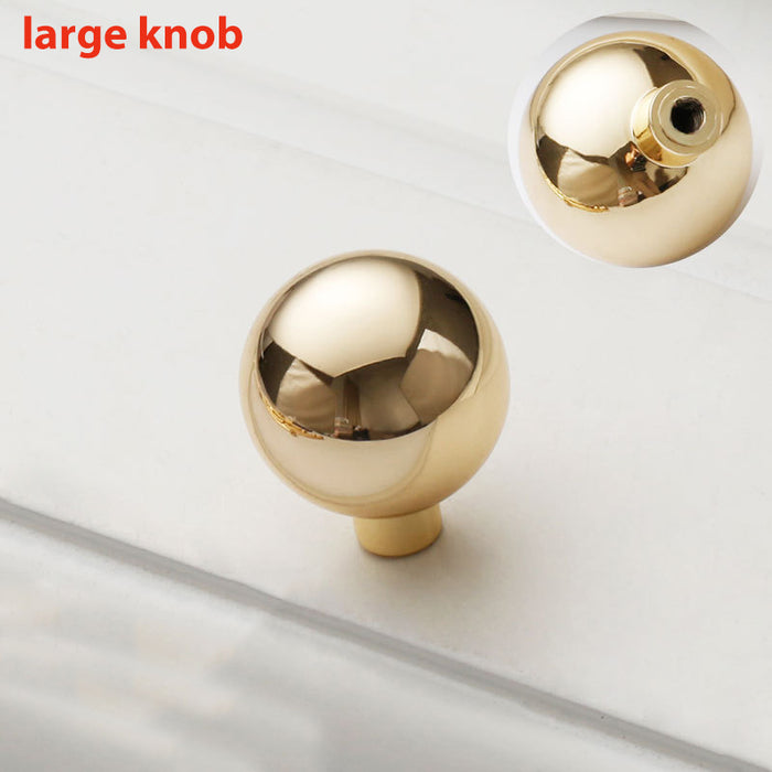 Polished Brass Drawer Pulls Knobs