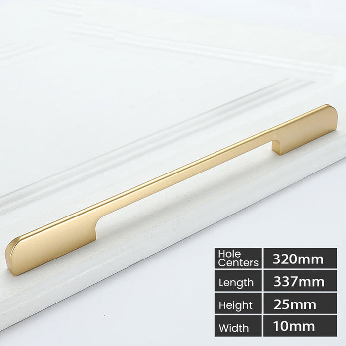 Modern  Aluminum Alloy Long Cabinet Drawer Handles