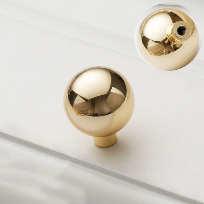 Polished Brass Drawer Pulls Knobs