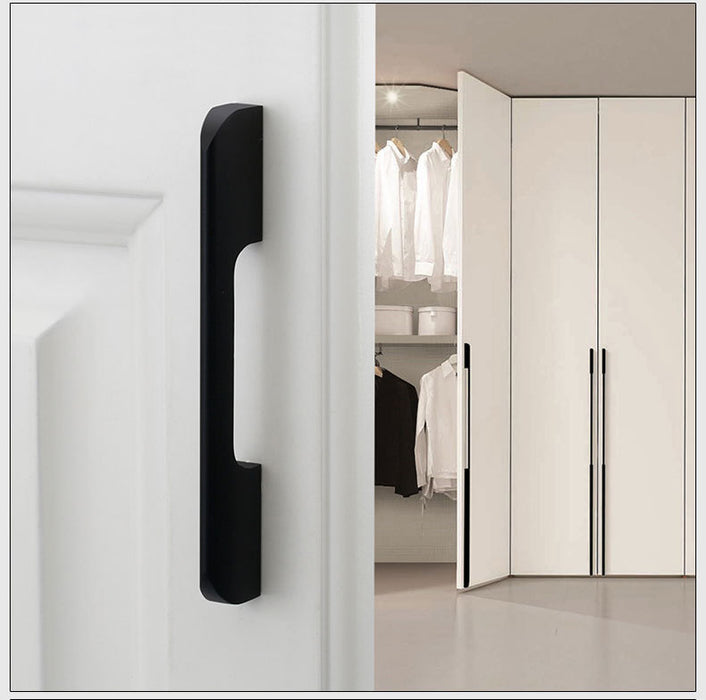 Modern Kitchen Cabinet Pulls Black Drawer Handles