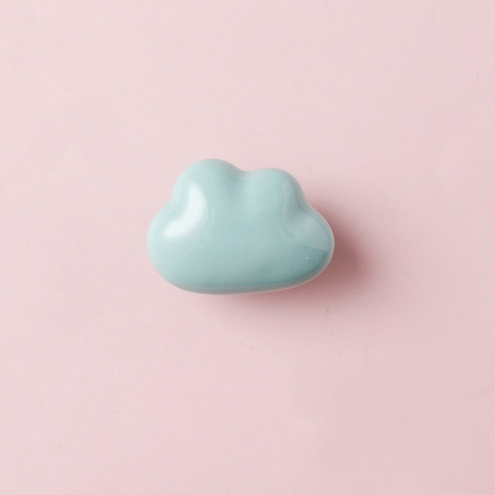 Cute Cloud Shape Ceramic Knobs for Kids Bedroom