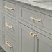 gold kitchen handles