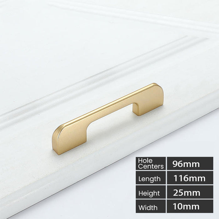 Modern  Aluminum Alloy Long Cabinet Drawer Handles