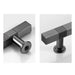 black cabinet handles